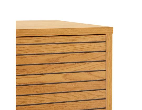 Kaappi LINE 80x40xH130cm, melamiini tammenkuorella