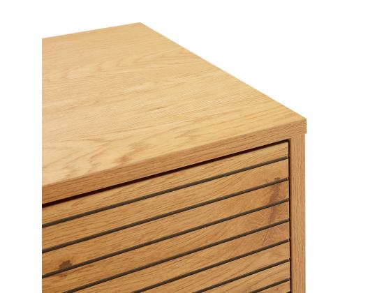 Lipasto LINE 120x40xH75cm, melamiini tammenkuorella