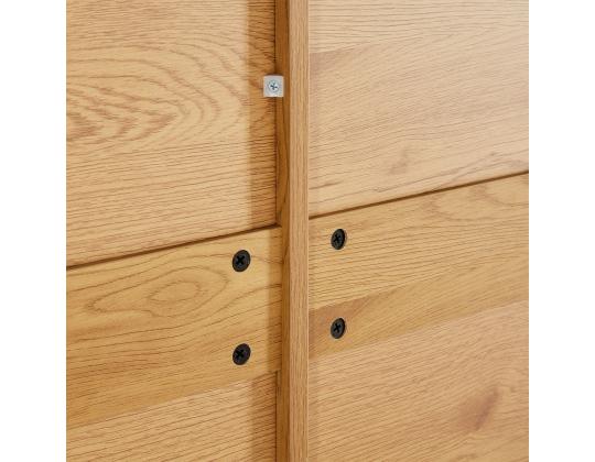 Lipasto LINE 120x40xH75cm, melamiini tammenkuorella