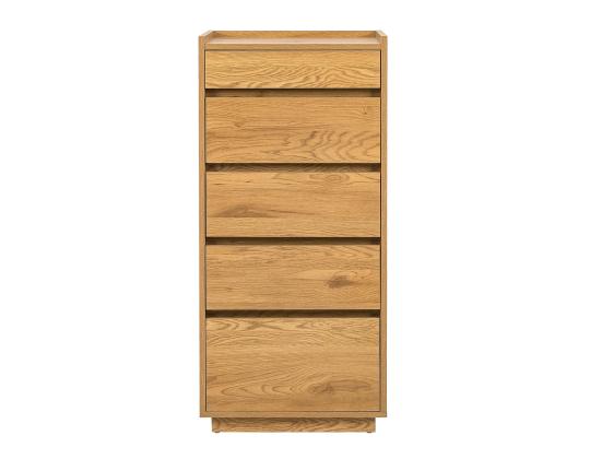 Lipasto SACHA 50x40xH109cm, melamiini tammenkuorella