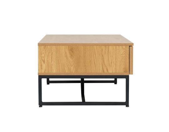 Sohvapöytä HAMPTON 120x60xH40cm, melamiini tammen kuorella