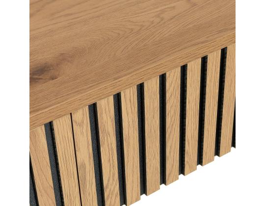 Sohvapöytä HAMPTON 120x60xH40cm, melamiini tammen kuorella