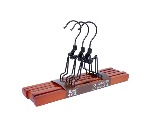 Housuripustimet 3 kpl/setti, puu, ruskea