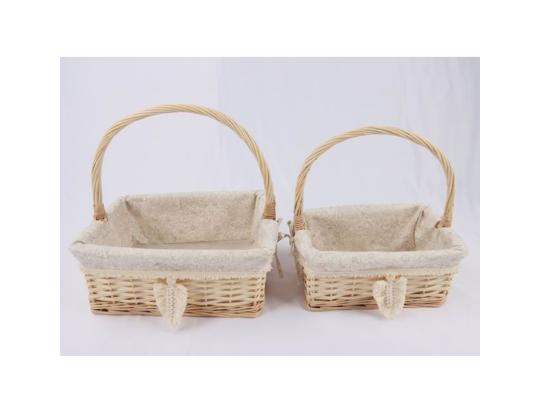 Korv WILLI TASSEL 37x28xH15/39cm
