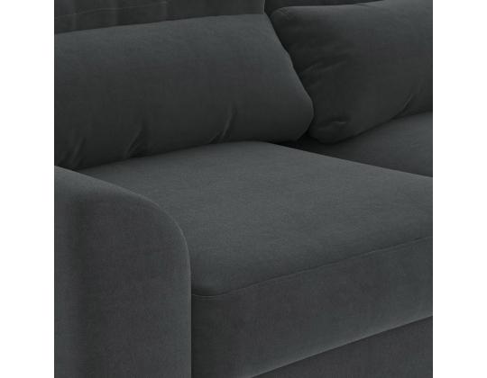 Nurgadiivanvoodi TITO 235x94/141,5xH96cm, tumehalli