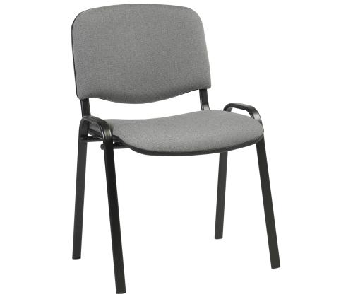 Klienditool ISO, 54,5x42,5xH82cm, iste: kangas, värius: hall, raam: must