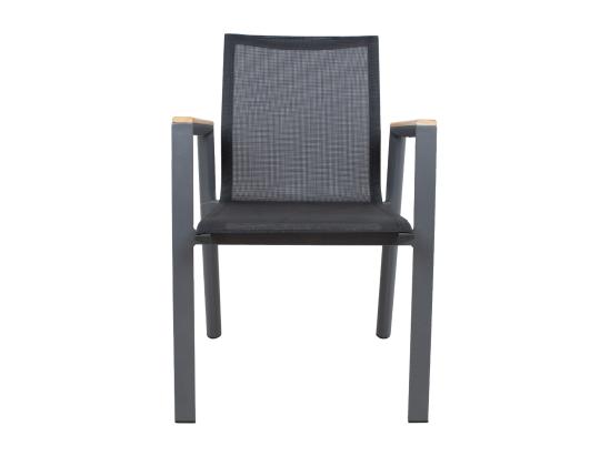 Tuoli TAMPERE musta, 56x63xH90cm, alumiini