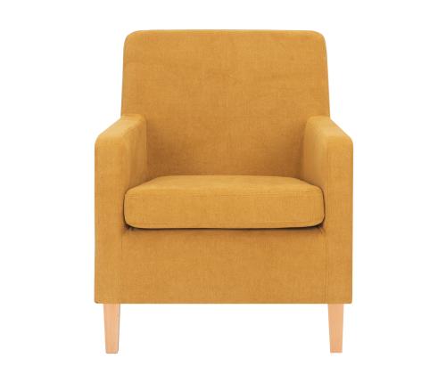 Nojatuoli LEENE keltainen, 68,5x76xH84cm