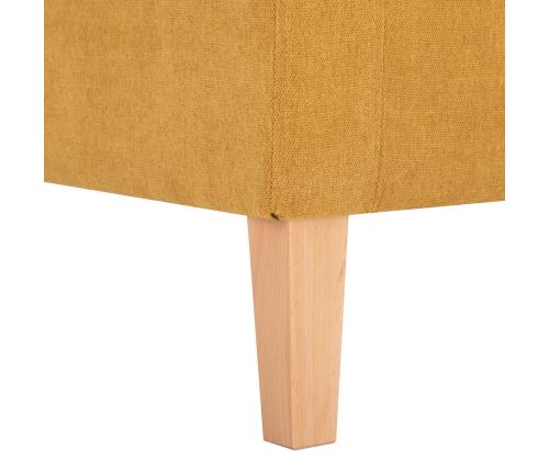 Nojatuoli LEENE keltainen, 68,5x76xH84cm