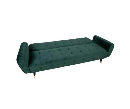 Vuodesohva FALUN 214x83xH82cm, vihreä sametti