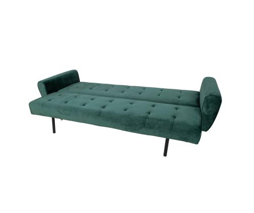 Vuodesohva FALUN 214x83xH82cm, vihreä sametti