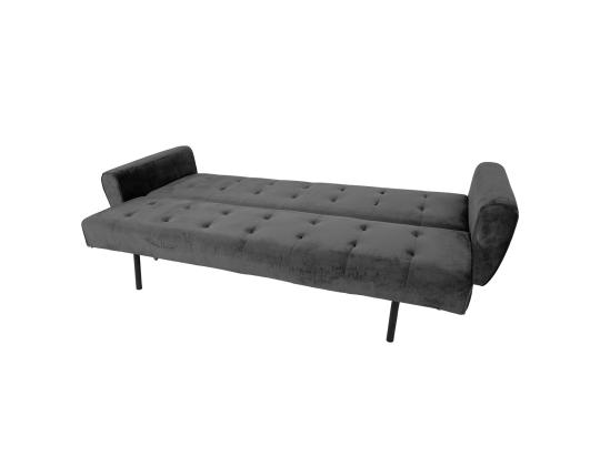 Vuodesohva FALUN 214x83xH82cm, harmaa sametti