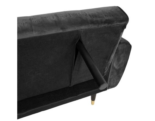 Vuodesohva FALUN 214x83xH82cm, harmaa sametti