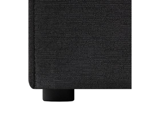 Mannermainen sänky LEIKO 160x200cm, musta