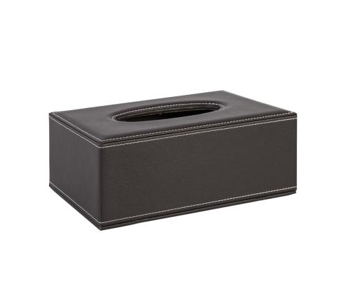 Pehmopaperirasia WALTER 13,5x25xH9cm, tummanruskea, synteettinen nahka