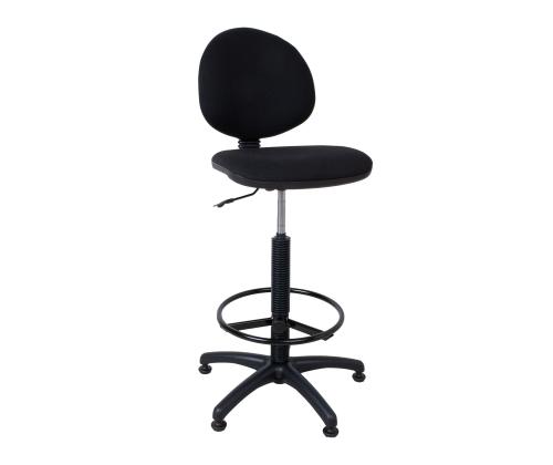 Kõrge työtyökalu SMART, 46x46,5xH109-132,5cm, must, kangas, muovi