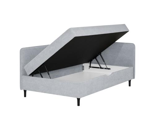 Sänky HENRIETTE PN 126x206xH86cm, säilytystilalla varustettuna