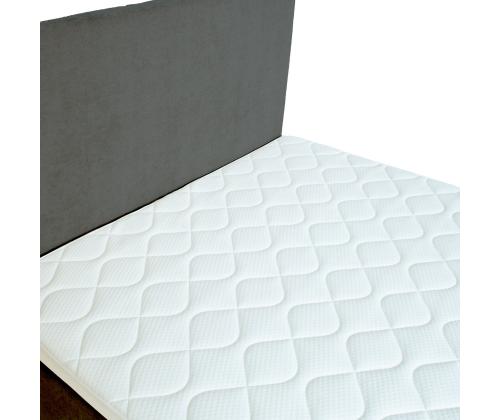 Mannermainen sänky LAARA 90x200cm, tummanharmaa, 91x208xK119cm