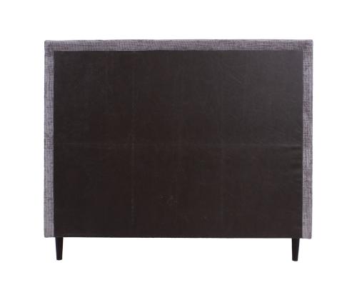 Mannermainen sänky LAARA 140x200cm, grafiitti, 141x208xK119cm