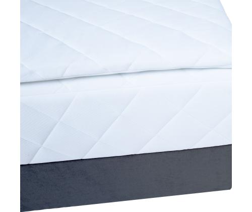 Mannermainen sänky LEVI 160x200cm, patjalla, tummanharmaa, 163x210xH114,5cm