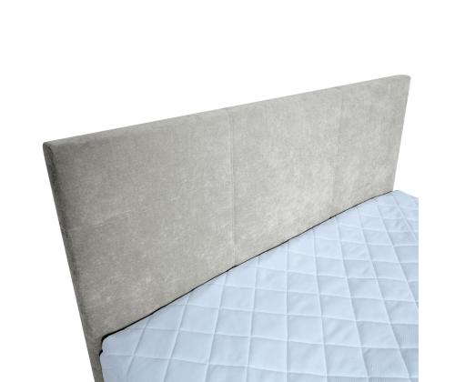 Mannermainen sänky LEVI 160x200cm, patjalla, tumma beige, 163x210xH114,5cm