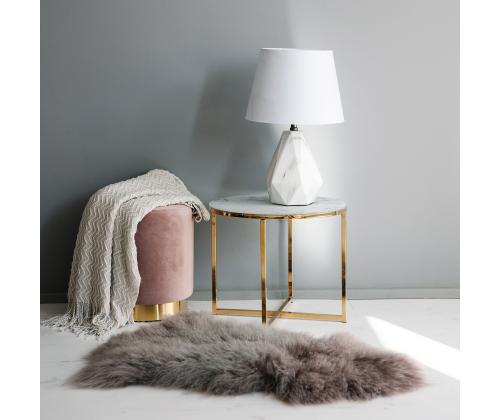 Tumba LA PERLA D35xH42cm, päällysmateriaali: samettikangas, väri: vanha pinkki