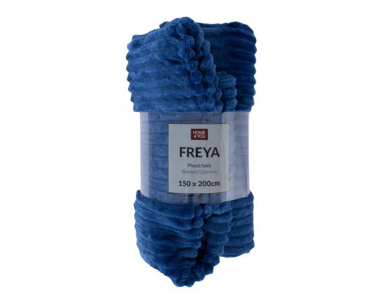 Ruudullinen FREYA 150x200cm, tummansininen