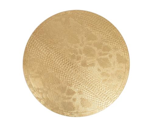 Pöytämatto BOA D38cm, kultainen käärmekuvio