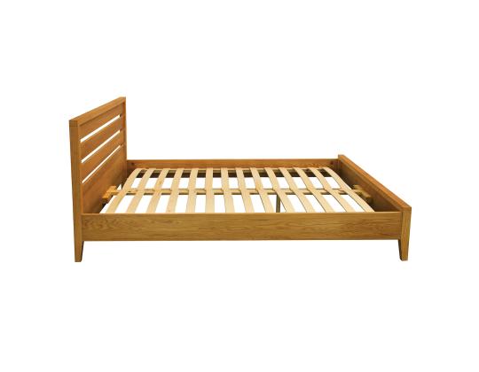 CHAMBA sänky 160x200cm, tammi, 167x211xH91cm, tammiviilu/MDF