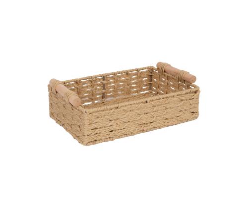 Basket MAX SARA 30x19xH10cm, vaaleanruskea punos