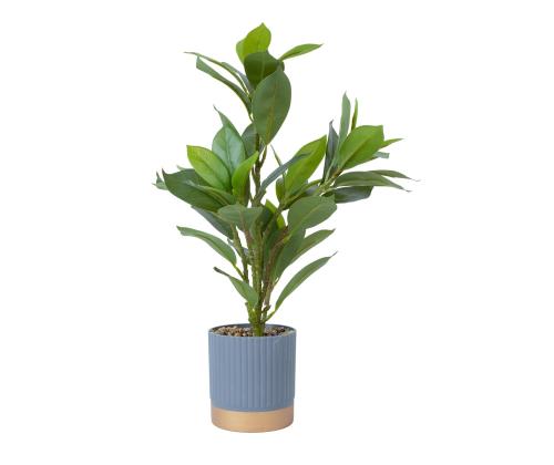 Keinotekoinen kasvi GREENLAND H40cm, vihreät lehdet