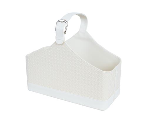 Sanomalehtiteline WILMA 37,5x17,5x27cm, valkoinen