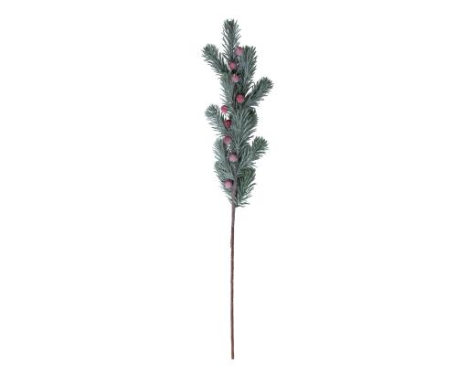 Keinotekoinen laatikko GREENLAND H55cm, punaiset marjat