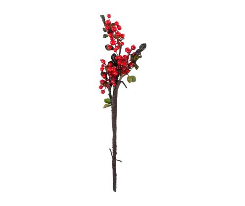 Keinotekoinen kasvi GREENLAND H46cm, punaiset marjat