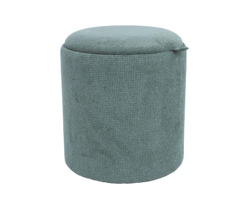 Tambuuri/pöytä HIRO D34,5xH37cm, vihreä, säilytystilalla varustettuna