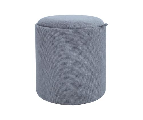 Astia/pöytä HIRO D39xH44cm, harmaa, säilytystilalla varustettuna