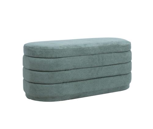 Vaaleanpunainen HIRO 104x44xH44cm, vihreä, säilytystilalla varustettuna