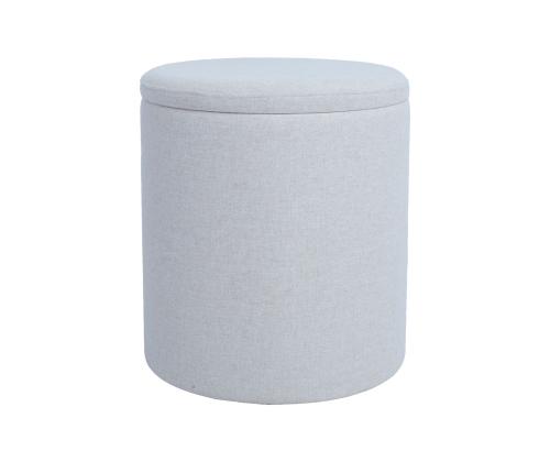 Tumba HAKO D39xH44cm, vaalean beige, säilytystilalla varustettuna