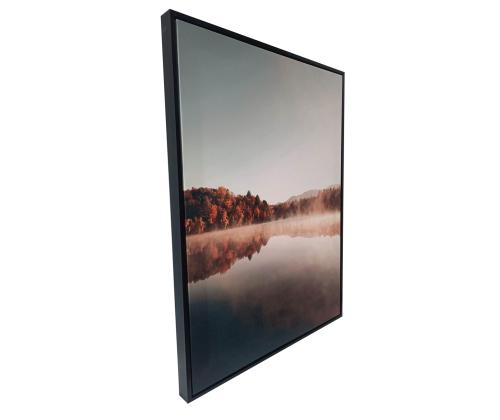Taustakuva WALLY 60x80cm, maisema järven rannalla