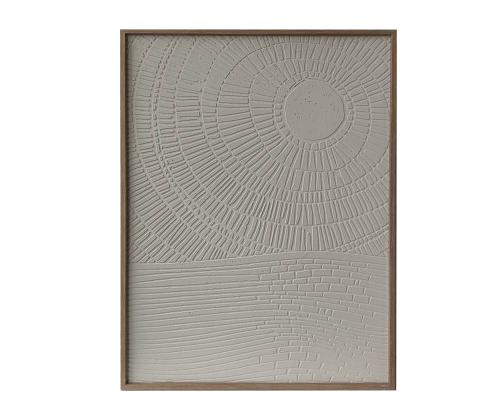 Taustakuva WALLY 60x80cm, abstrakti valkoinen