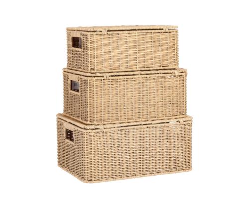Kori BASILE 34x24xH15cm, vaaleanruskea