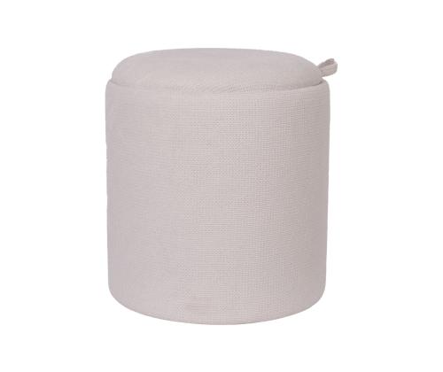 Tambuuri/pöytä HIRO D34,5xH37cm, valkoinen, säilytystilalla varustettuna