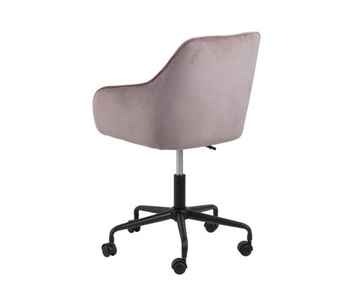 Työtuoli BROOKE, 59x59xH89cm, vanha pinkki sametti