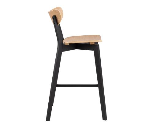 Baarijakkara ROXBY luonnollinen/musta, 45x49xH105cm