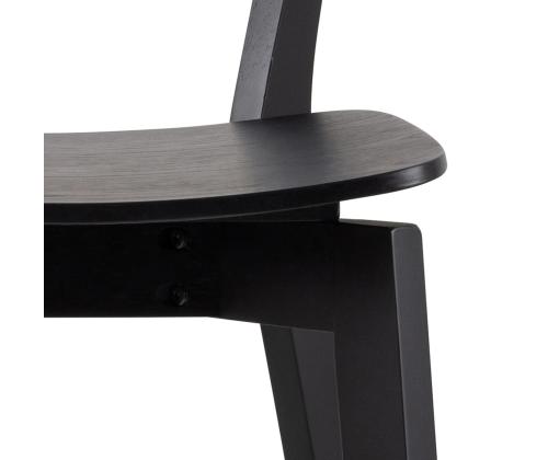 Baatool ROXBY muste, 45x49xH105cm, tammelusikka, puit