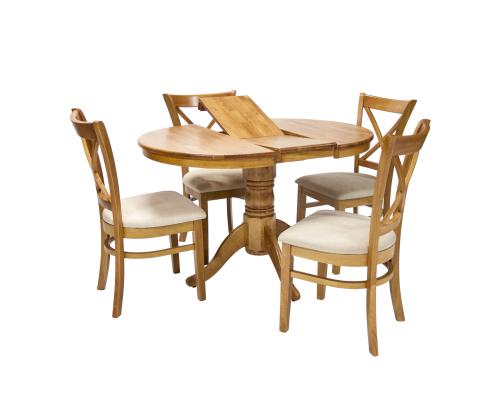 Ruokapöydän setti MIX & MATCH ja 4 tuolia