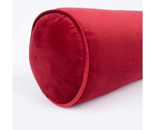 Rullatyyny VELVET D18x50cm, viininpunainen, 100% polyesteriä