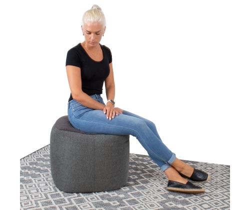 Tumba LAMB Laukku, 55x55cm, k45cm, tummanharmaa, 100% polyesteri, kangas-324/320