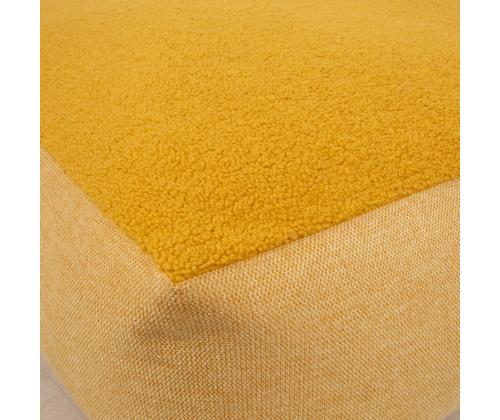 Tumba LAMB Laukku, 80x80cm, k30cm, keltainen, 100% polyesteri, kangas-325/322