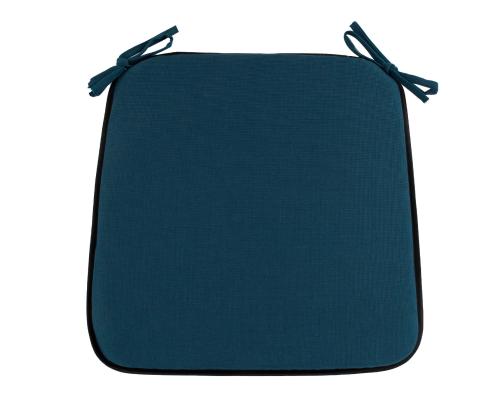 Tuolinpäällinen SUMMER 39x39x2,5cm, tummansininen, 100% polyesteri